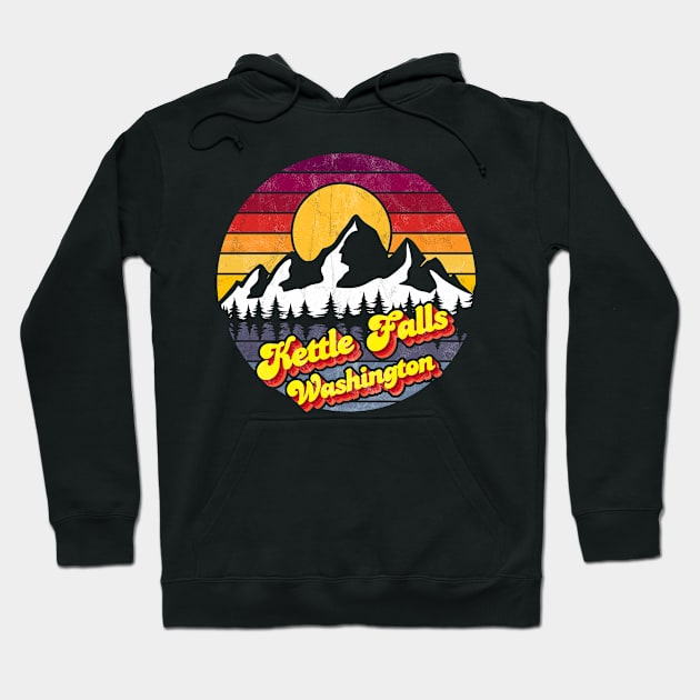 Kettle Falls Washington Hoodie by Jennifer